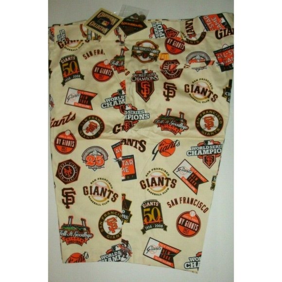 Loudmouth Golf Shorts San Francisco Giants MLB 44 - Picture 1 of 4